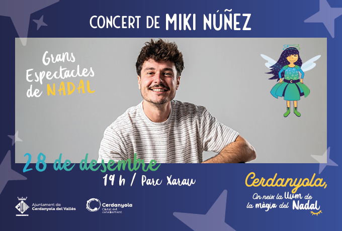 imatge Miki Núñez en concert a Cerdanyola