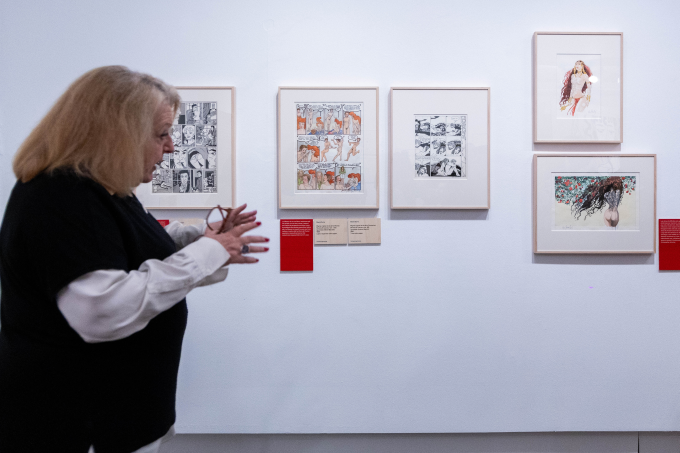 Imatge Visita guiada a l'exposició 'Cossos que parlen. Les representacions del cos en les autores de còmic 1910-2022'