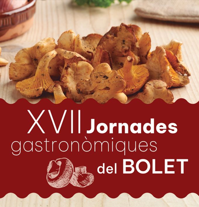 Cartell XVII Jornades Gastronòmiques del Bolet