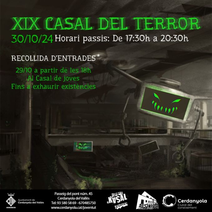 cartell XIX Casal del Terror