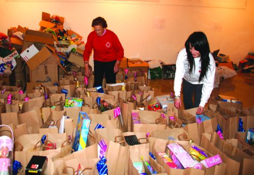 persones voluntàries de Creu Roja