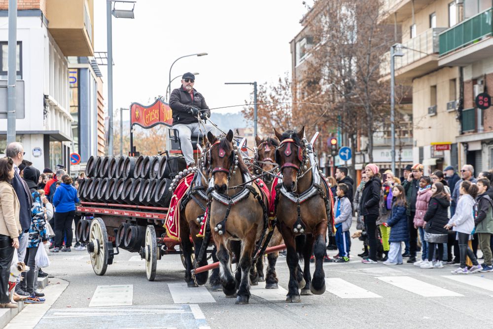 Moment de la passada dels Tres Tombs 2024