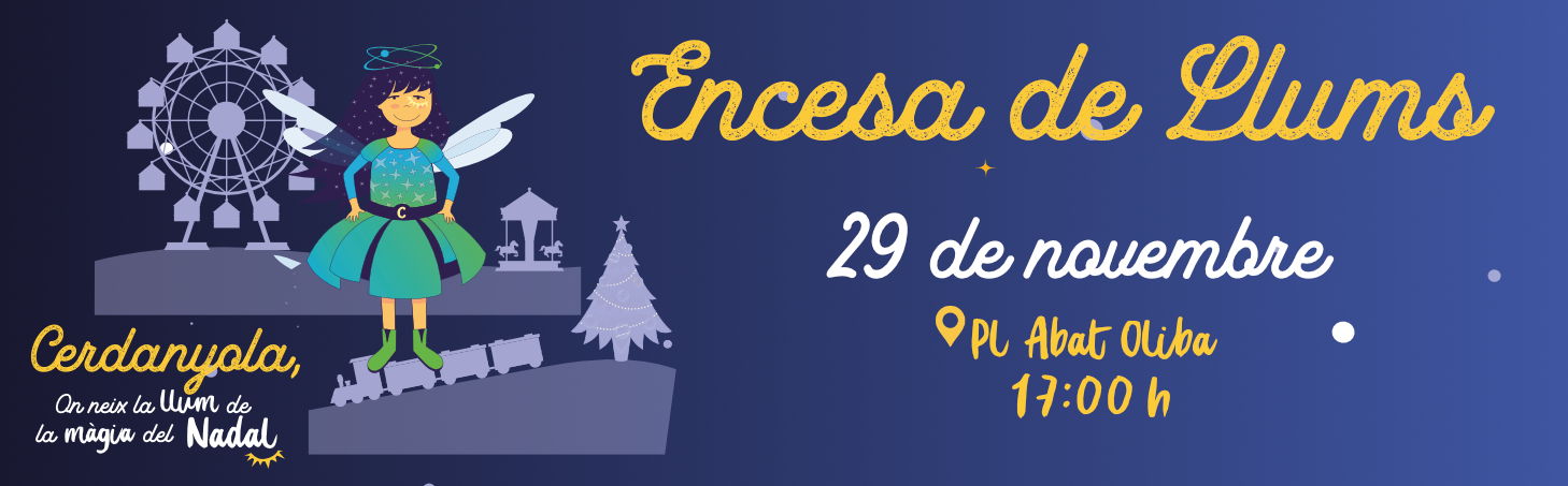 Banner Encesa dels llums de Nadal