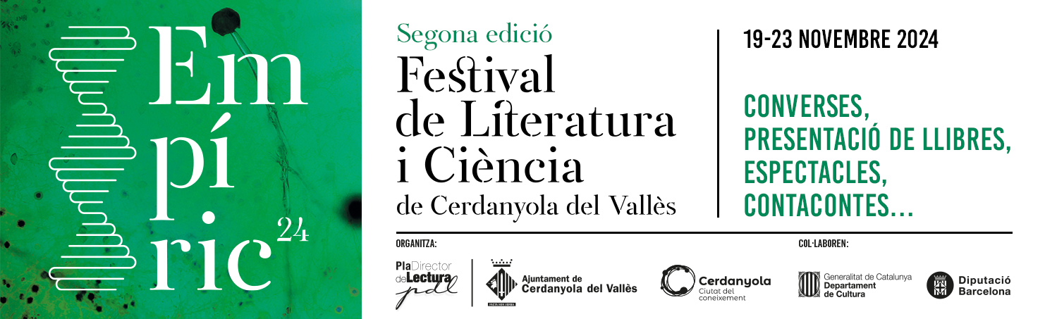 Banner Empiric, Festival de Literatura i Ciència