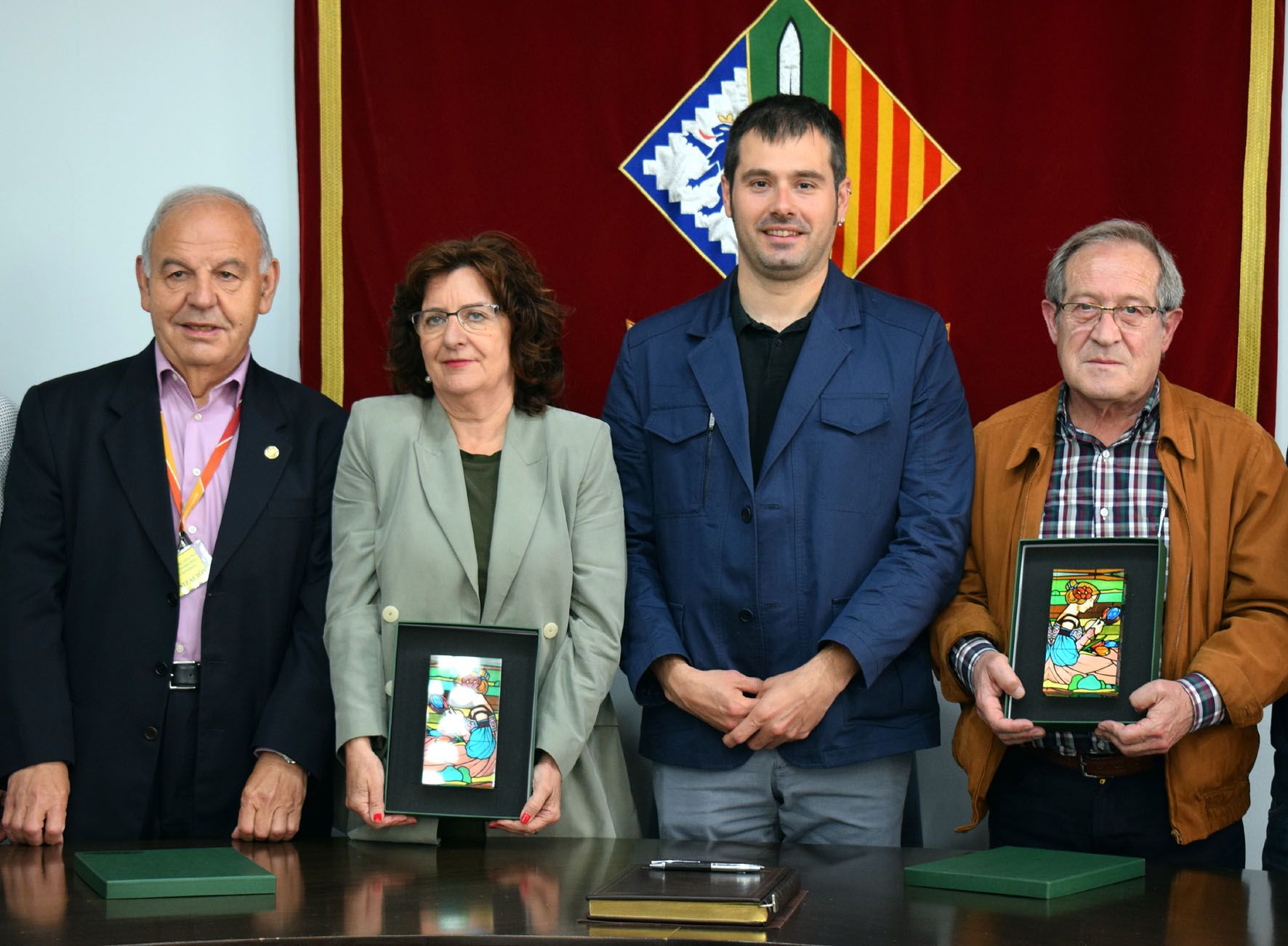 José Aguayos, Mariví Broto, Carles Escolà i Antonio del Río