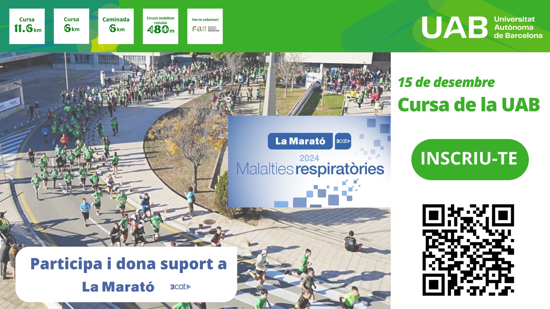 Imatge d ela Cursa de la UAB 2024