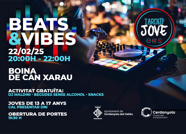 Imatge del Tardeo Jove 'Beats&Vibes'