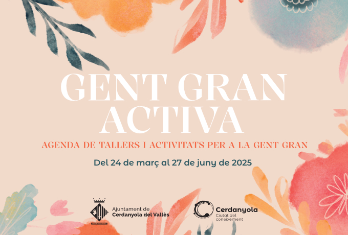 Imatge activitats Gent Gran primavera 2025