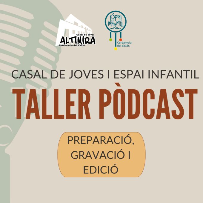 imatge Taller ' Pòdcast per a joves'