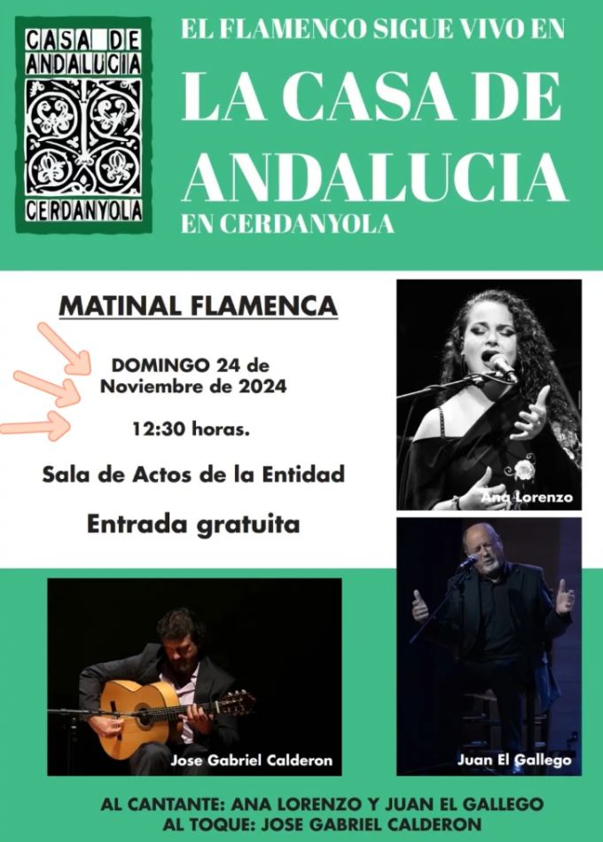 cartell de la matinal flamenca