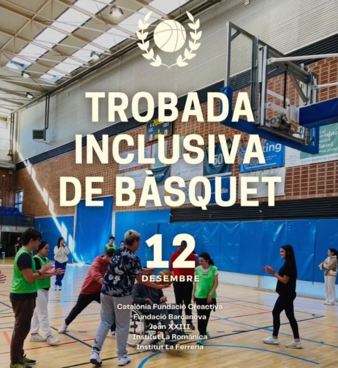 cartell 14a Trobada Inclusiva de Bàsquet de Cerdanyola del Vallès