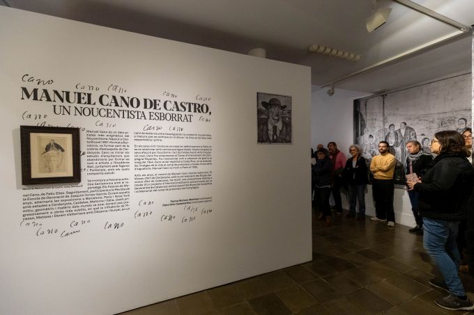 fotografia d'arxiu Visita comentada a l'exposició 'Manuel Cano de Castro.Un noucentista esborrat'