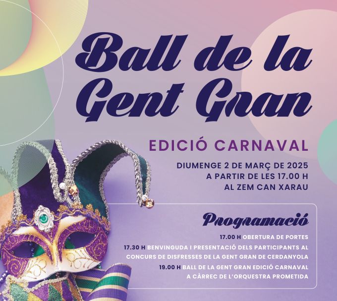 cartell Ball Gent Gran Carnaval