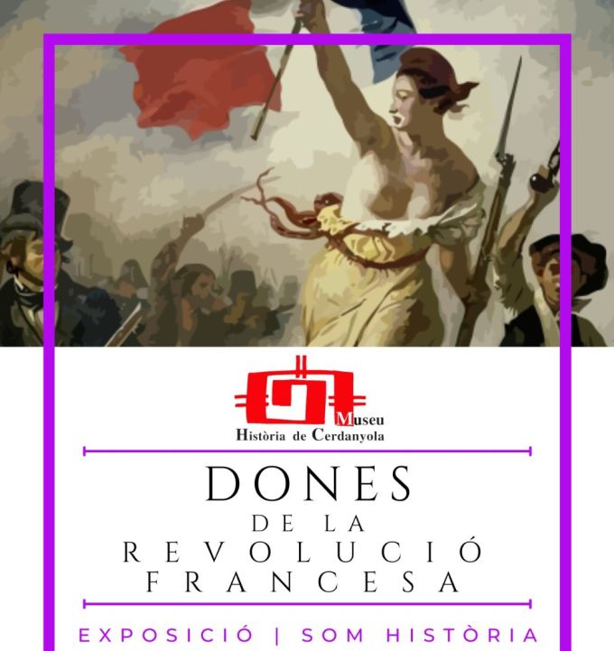 cartell de l'exposició Somhistòria. Dones de la revolució francesa'