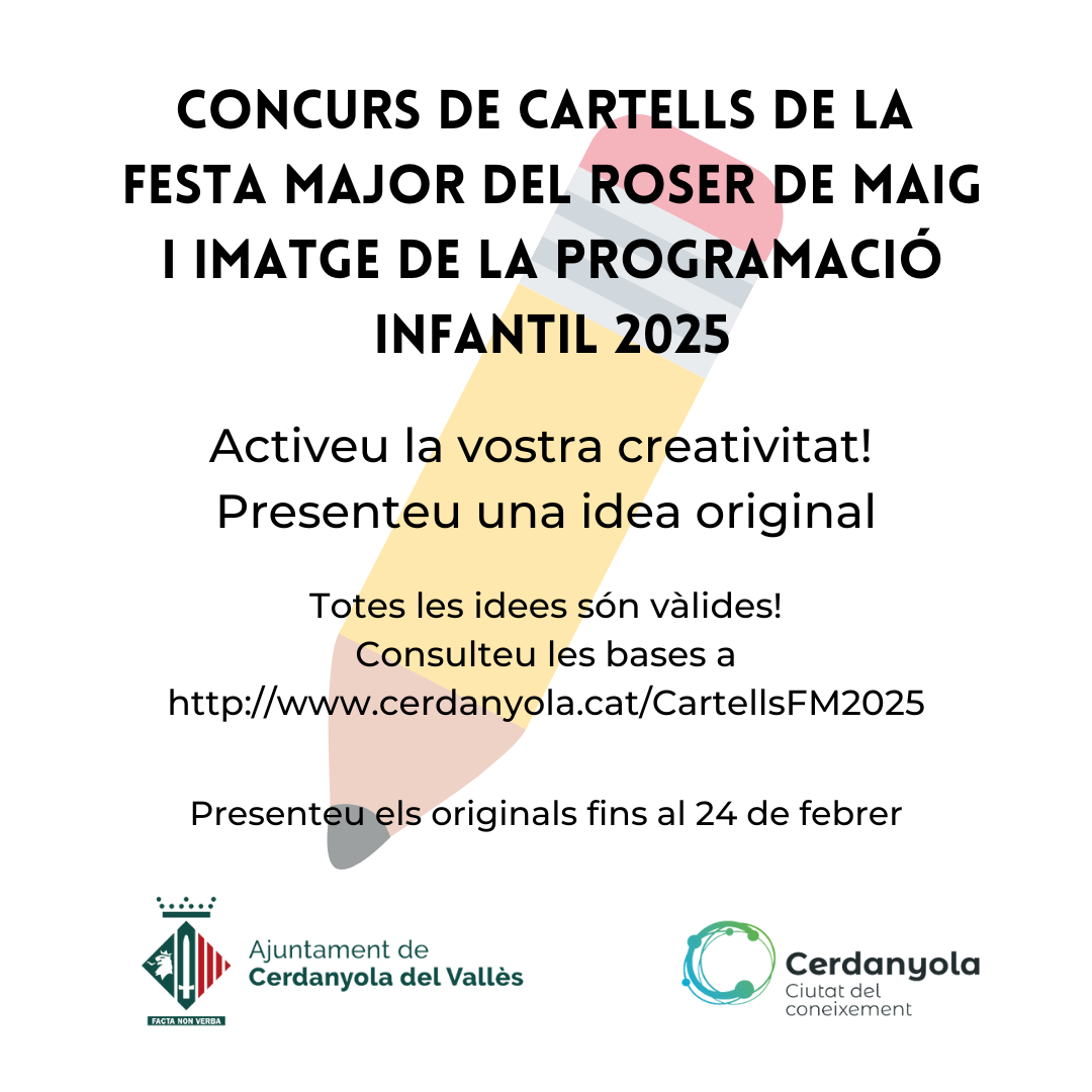 Imatge concurs cartell Roser 2025