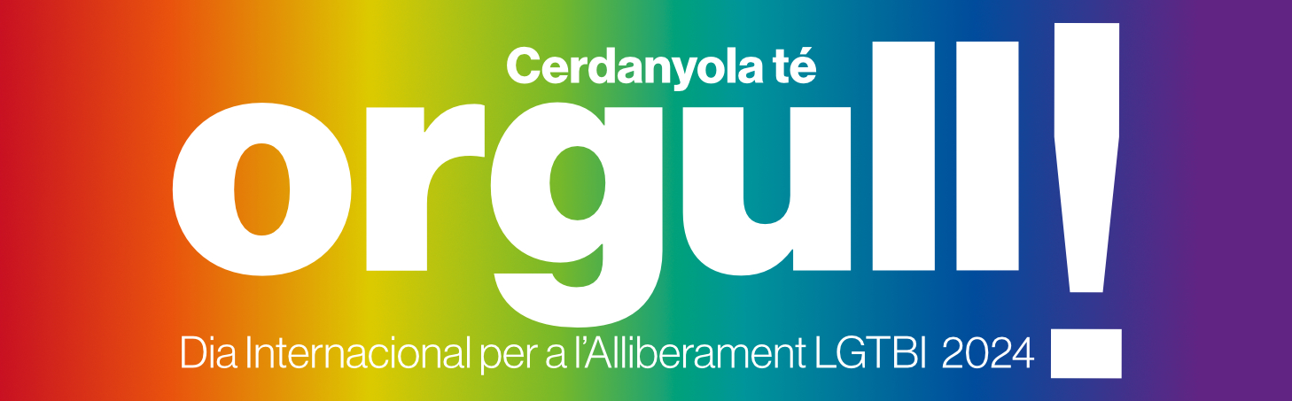 Banner Dia Internacional per a l'Alliberament LGTBI 2024