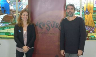 Helena Solà va felicitar en persona a Jordi Carot