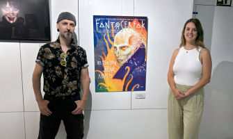 Ranfa Dengrà i Andrea Borrego van presentar el XV Fantosfreak a la sala Elisa Arimany